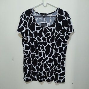 SS Collection animal print top
